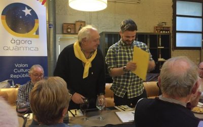 Dinar col·loqui amb Gabriel Rufián