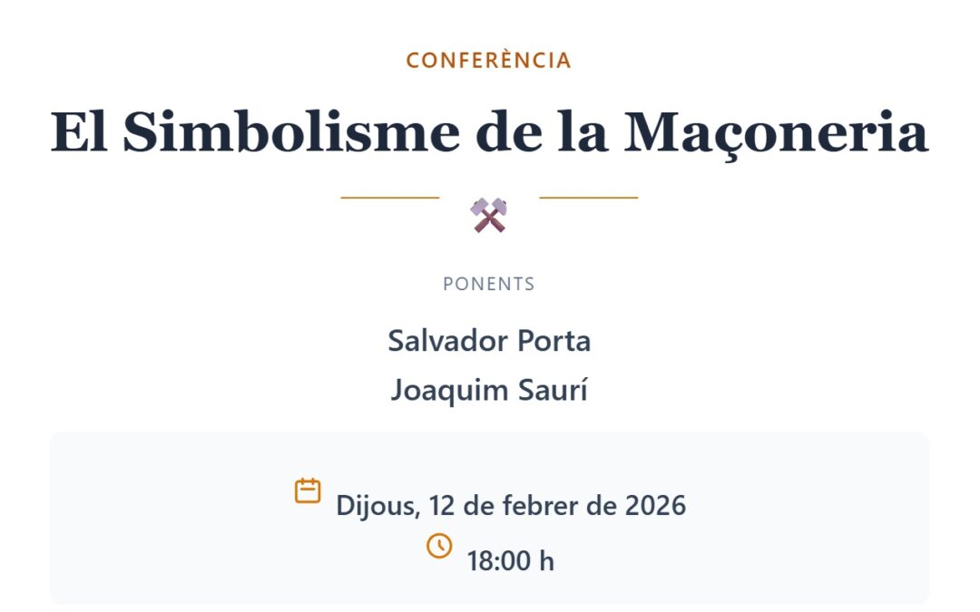 El Simbolisme de la Maçoneria